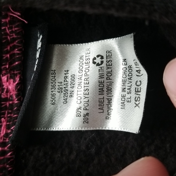 Joe Boxer Girl's Full-Zip Hoodie - Picture 6 of 10